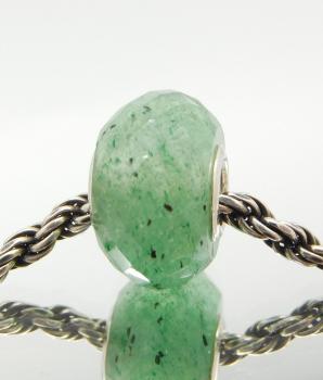 Grüner Erdbeerquarz - EdelELB Bead